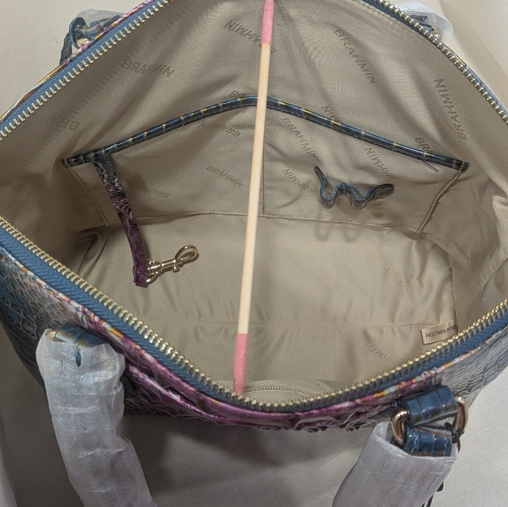 NWT Brahmin Duxbury in Violet Quartz Ombre - Picture 7 of 11